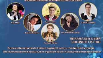 Afis concert colinde Parohia INGOLSTADT